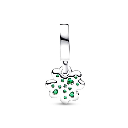 Charm femme pandora pendant trèfle à quatre feuilles argent 925/1000 – charms