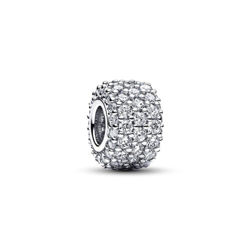 Charm Femme PANDORA TRIPLE RANG PAVÉ SCINTILLANT Argent 925/1000
