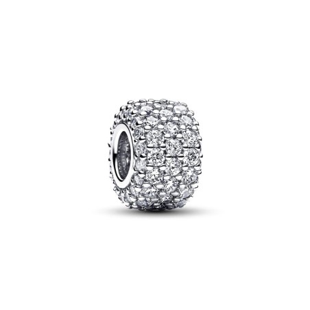 Charm femme pandora triple rang pavé scintillant argent 925/1000 – charms