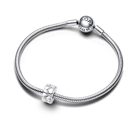 Charm femme pandora clip motif cœur argent 925/1000 – charms