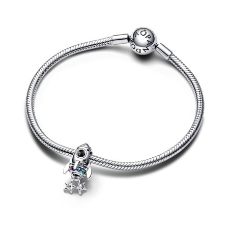 Charm femme pandora fusée spatiale argent 925/1000 – charms
