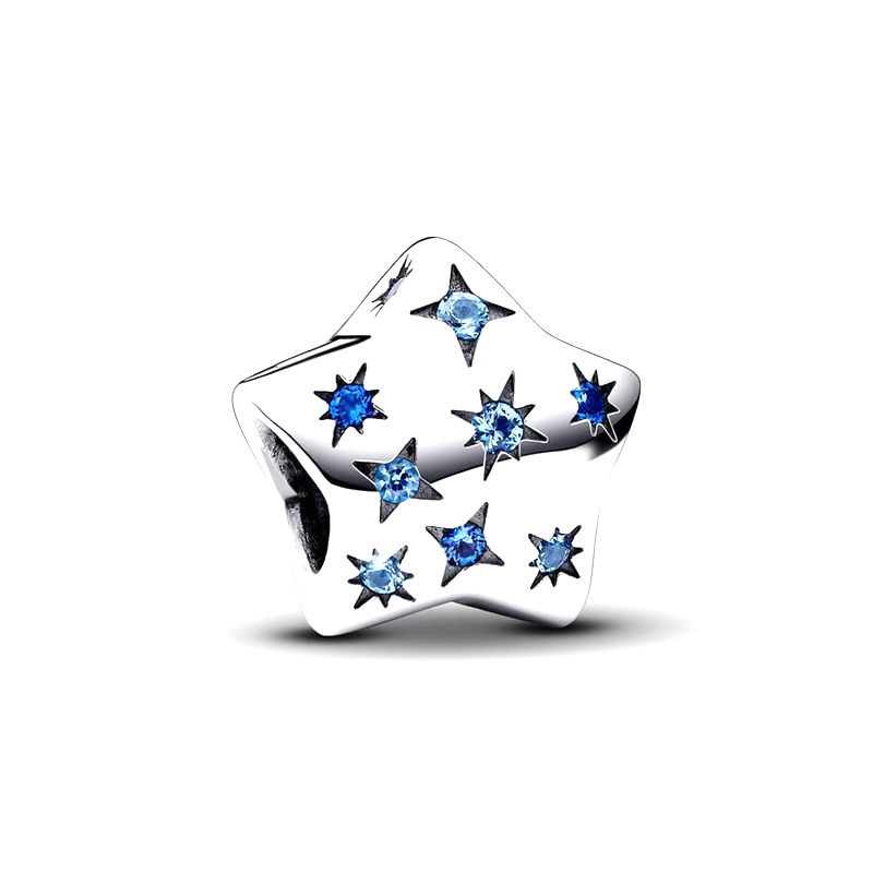 Charm femme pandora Étoile scintillante audacieuse argent 925/1000 - charms - edora
