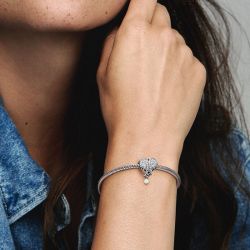 Accessoires bracelet: charms, cuir les georgettes, clip bracelet (2) - charms - edora - 2
