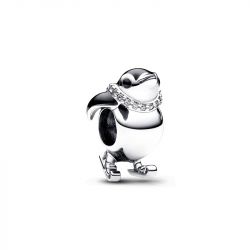Charm femme pandora pingouin À ski argent 925/1000 - charms - edora - 0