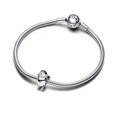 Charm femme pandora pingouin à ski argent 925/1000 – charms