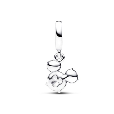 Charm femme pandora disney pendant tête de mickey silhouette scintillante argent 925/1000 – charms