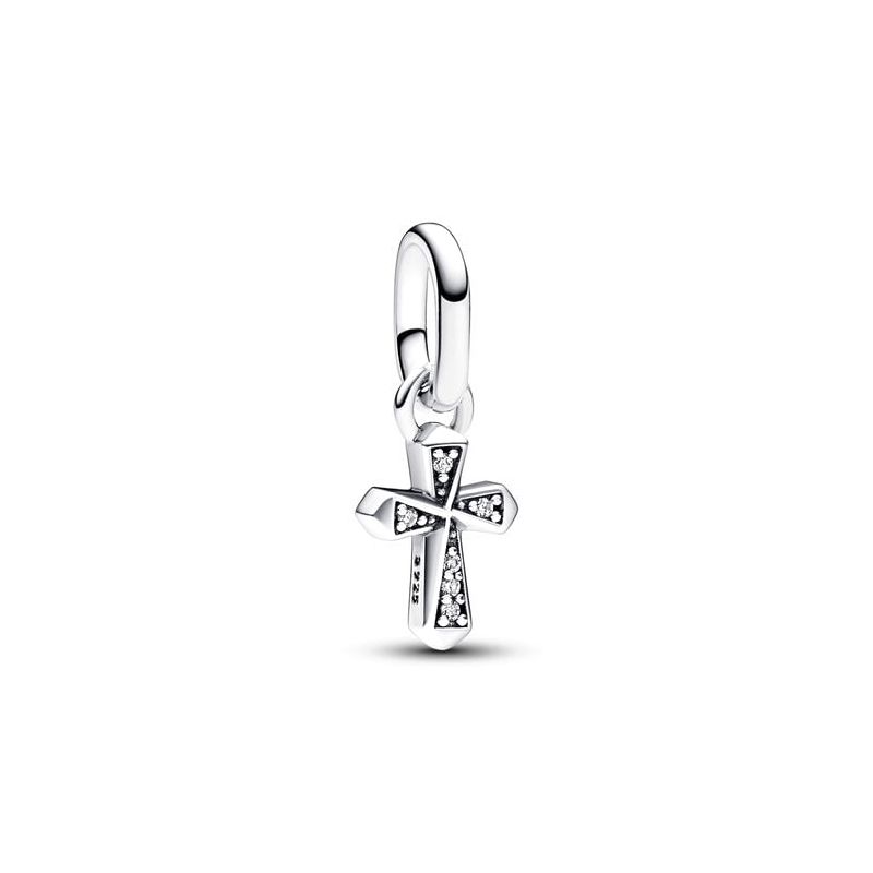 Mini dangle femme pandora me croix scintillante argent 925/1000 - charms - edora