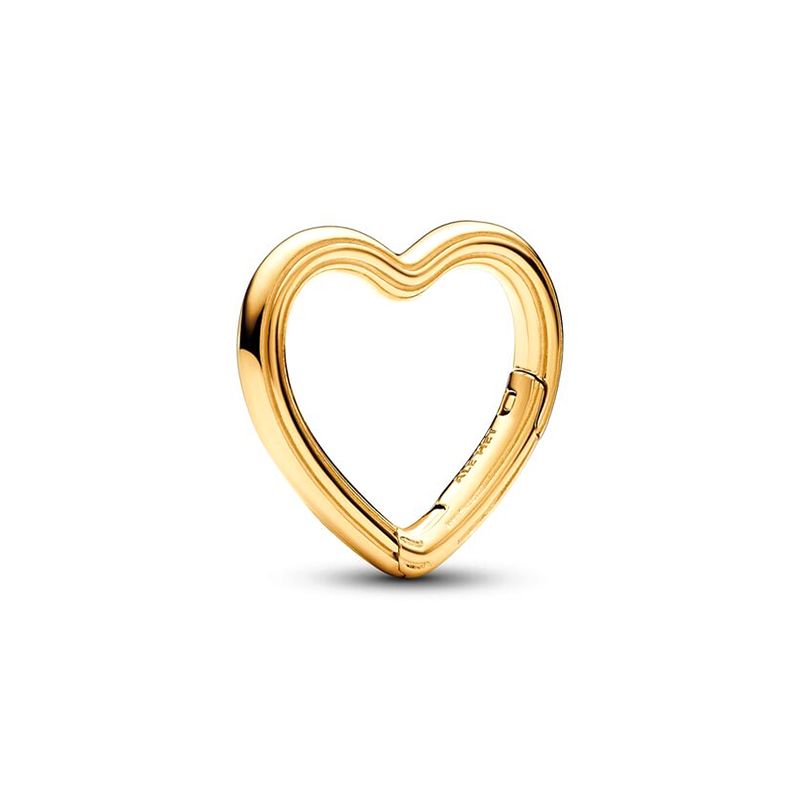 Link femme pandora me ouvrable cŒur métal doré 14 carats - charms - edora