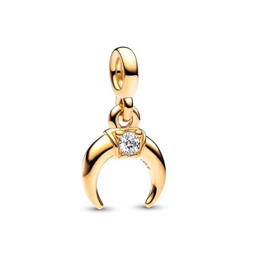 Mini Dangle Femme PANDORA ME CROISSANT DE LUNE Doré 14 Carats