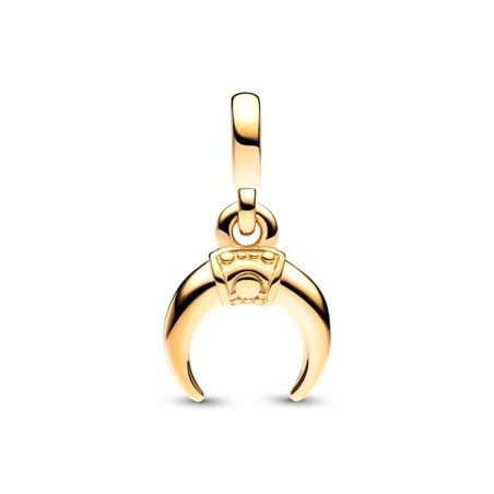 Mini dangle femme pandora me croissant de lune doré 14 carats – charms