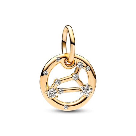 Charm femme pandora pendant signe du lion doré 14 carats – charms