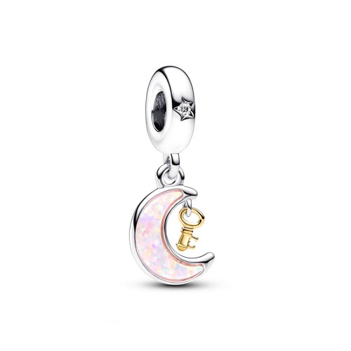 Charm Femme PANDORA PENDANT CLÉ ET LUNE BIMATIÈRE Argent 925/1000