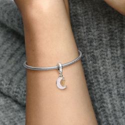 Accessoires bracelet: charms, cuir les georgettes, clip bracelet (3) - charms - edora - 2