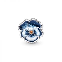 Charm femme pandora pensÉe bleu argent 925/1000 - charms - edora - 2