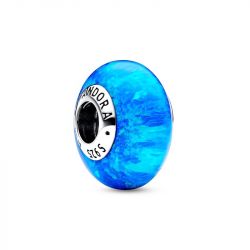 Charm femme pandora bleu profond ocÉan opalescent argent 925/1000 - charms - edora - 0