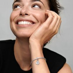 Charm femme pandora pendant cŒur amis pour la vie argent 925/1000 - charms - edora - 4