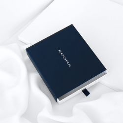 Chaîne or 750/1000 45cm 1.25mm forÇat diamantÉe blanc mixte edora - chaines - edora - 2