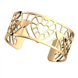 Bracelet or & argent, bracelet plaqué or, bracelet cuir & tissu (52) - manchettes - edora - 2