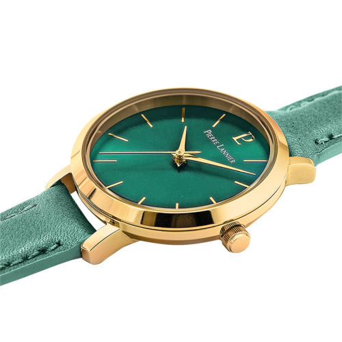 Montre Femme PIERRE LANNIER CHOUQUETTE Cuir Vert