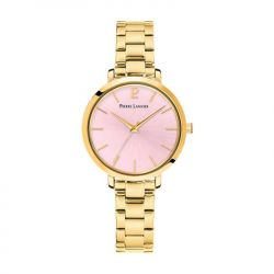 Montre femme pierre lannier chouquette acier doré - analogiques - edora - 0