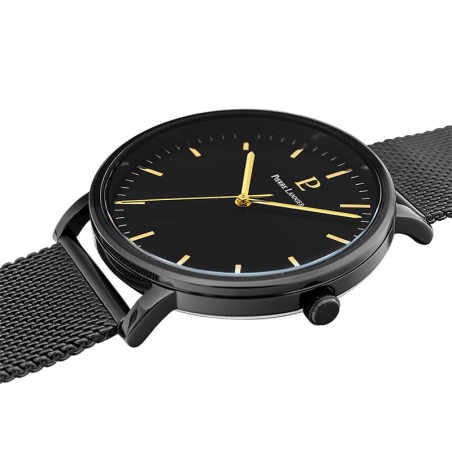 Montre homme pierre lannier essential acier noir – montres françaises
