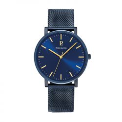 Montre homme pierre lannier essential acier bleu - analogiques - edora - 0