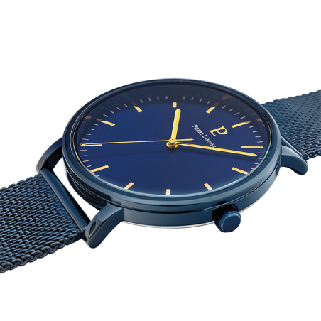 Montre homme pierre lannier essential acier bleu – montres françaises