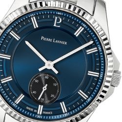 Montre homme pierre lannier metropolitain acier argenté - analogiques - edora - 1