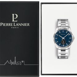 Montre homme pierre lannier metropolitain acier argenté - analogiques - edora - 3