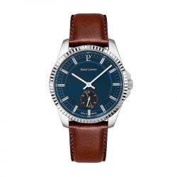 Montre homme pierre lannier metropolitain cuir brun - analogiques - edora - 0