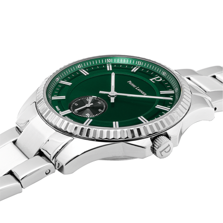 Montre homme pierre lannier metropolitain acier argenté – montres françaises