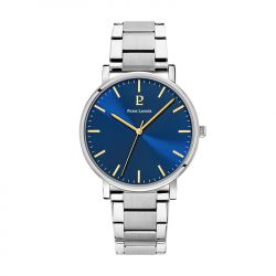 Montre homme pierre lannier essential acier argenté - analogiques - edora - 0