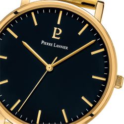 Montre homme pierre lannier essential acier doré - analogiques - edora - 1