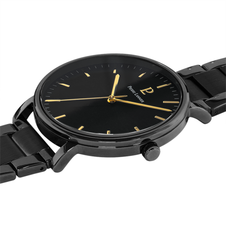 Montre homme pierre lannier essential acier noir – montres françaises