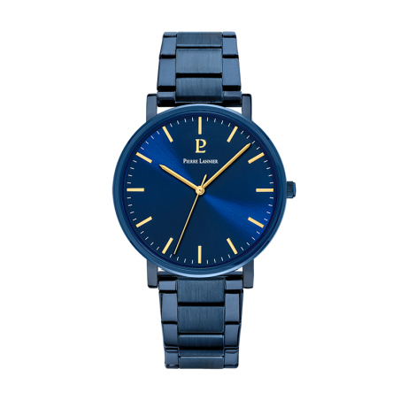 Montre homme pierre lannier essential acier bleu – montres françaises