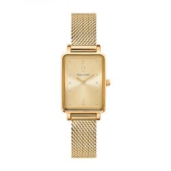 Coffret montre femme pierre lannier ariane acier doré et bracelets femme acier doré - analogiques - edora - 2