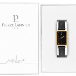Montre femme pierre lannier ariane cuir noir - analogiques - edora - 4