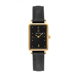 Montre femme pierre lannier ariane cuir noir - analogiques - edora - 0