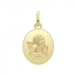 Médaille ange or 375/1000 jaune - colliers-or-375-1000 - edora - 0