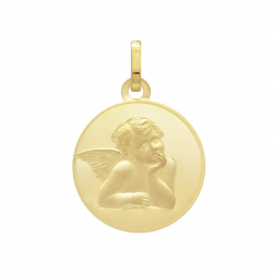 Médaille ange or 750/1000 jaune - medailles - edora - 0