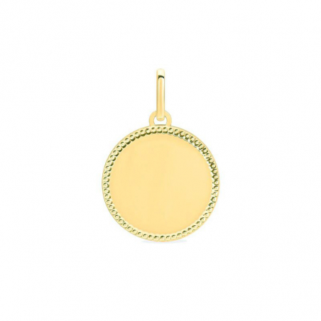 Colliers médailles enfant: médaille baptême, pendentif médaille - medailles - edora - 1