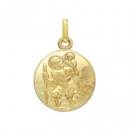 Collier homme or : chaine or homme - pendentifs or homme - medailles - edora - 1