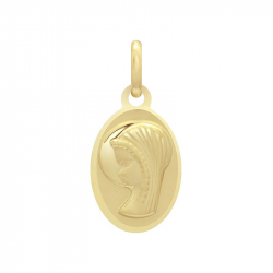Médaille vierge or 375/1000 jaune - medailles - edora - 0