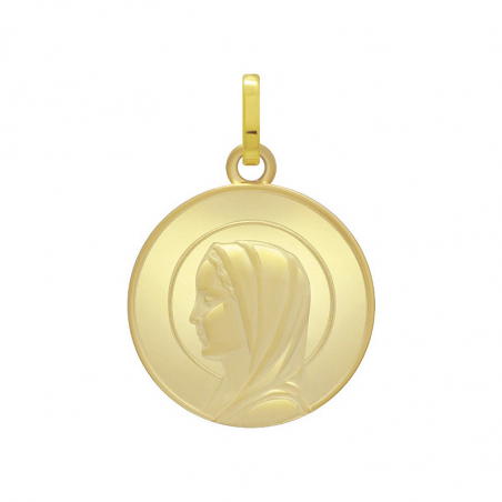 Colliers or 750  : chaînes & colliers or 18 carats, collier 750 - medailles - edora - 1