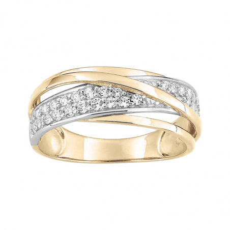 Bague or 375/1000 & bagues femme or 375/1000 & bicolores homme (2) - bagues-or-375-1000 - edora - 1