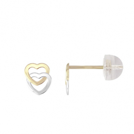 Boucles d’oreilles enfant: puces - boucles d’oreilles fille, bebe - puces - edora - 1