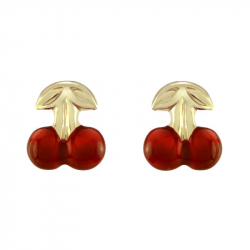 Boucles d’oreilles or 9 carats: pendantes, créoles - bijoux en or (2) - puces - edora - 2