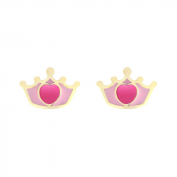 Boucles d’oreilles or 9 carats: pendantes, créoles - bijoux en or (14) - puces - edora - 2