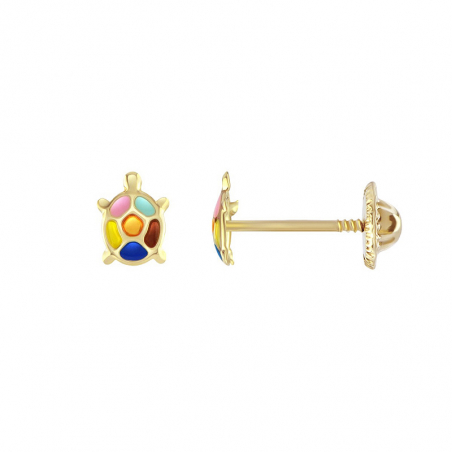 Boucles d’oreilles enfant: puces - boucles d’oreilles fille, bebe (3) - puces - edora - 1