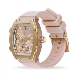 Montre femme ice watch boliday creamy nude silicone rose - analogiques - edora - 1